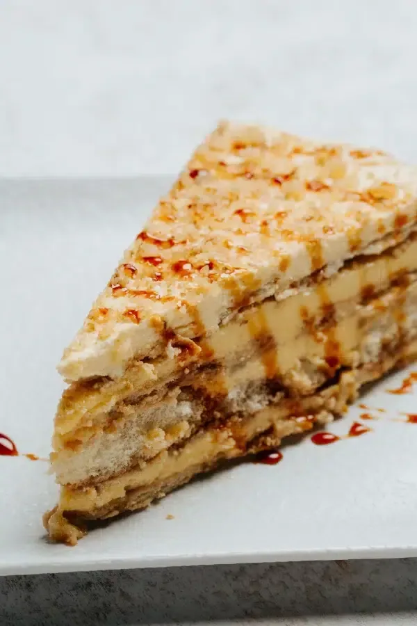 Tarta de galleta y nueces · Churrasquería Rodeo Grill